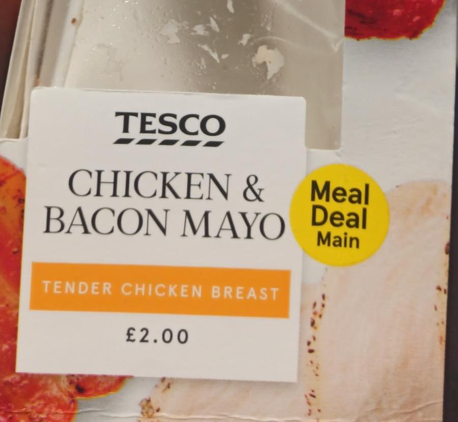 Fotografie - Chicken & bacon mayo Tesco