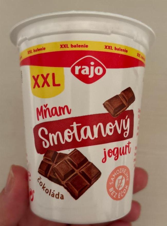 Fotografie - Mňam Smotanový jogurt čokoláda XXL Rajo