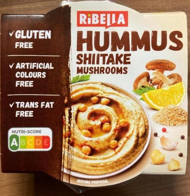 Fotografie - Hummus shiitake mushrooms Ribella