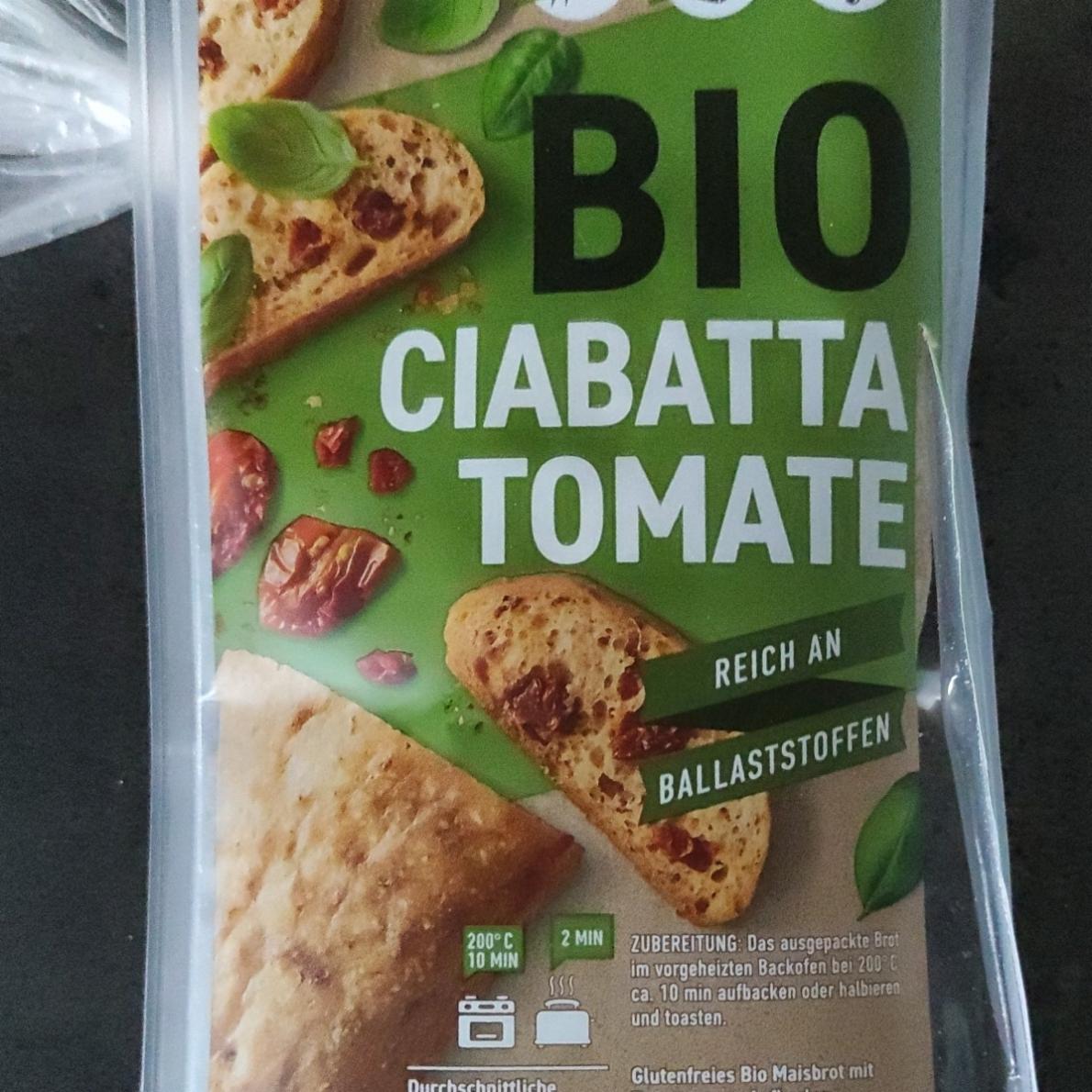 Fotografie - Bio Ciabatta Tomate Schnitzer