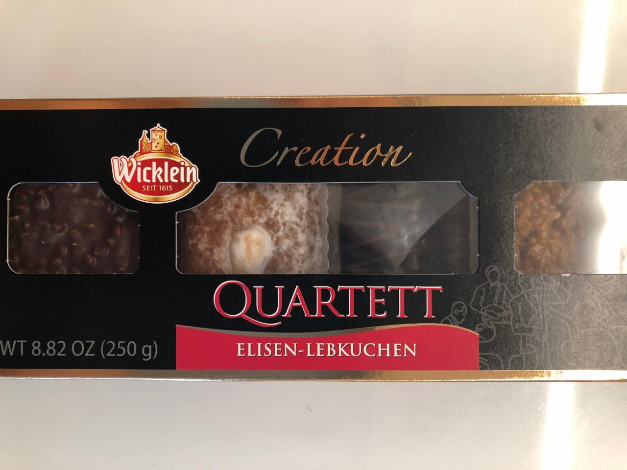 Fotografie - Quartett Elisen-Lebkuchen Wicklein