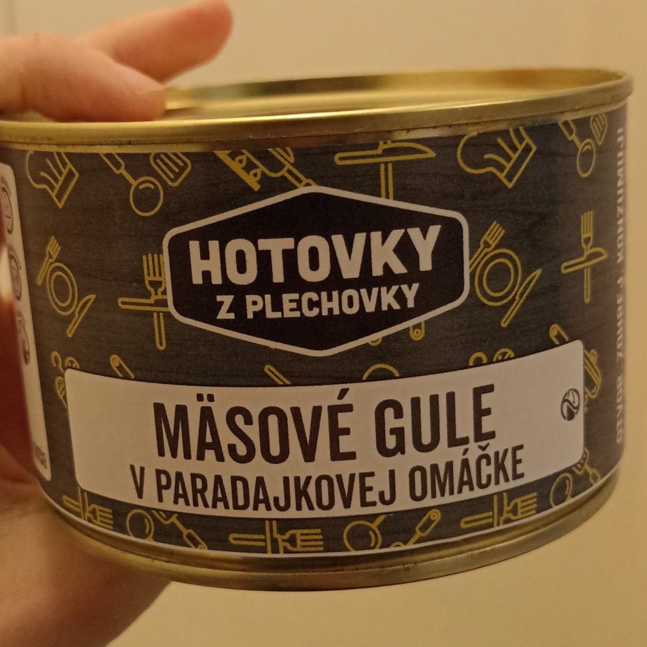 Fotografie - Mäsové gule v paradajkovej omáčke Hotovky z plechovky