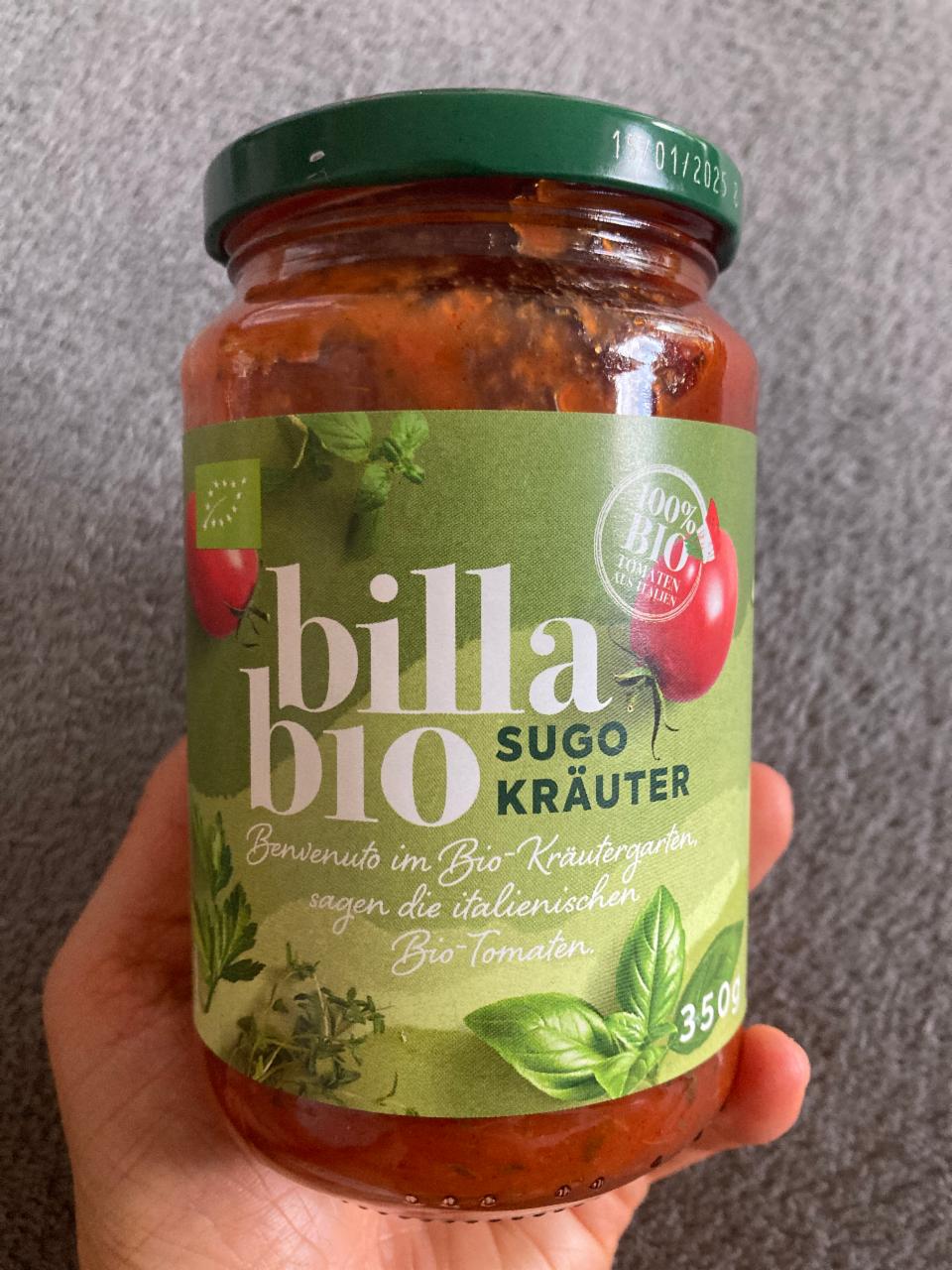 Fotografie - Sugo Kräuter Billa Bio