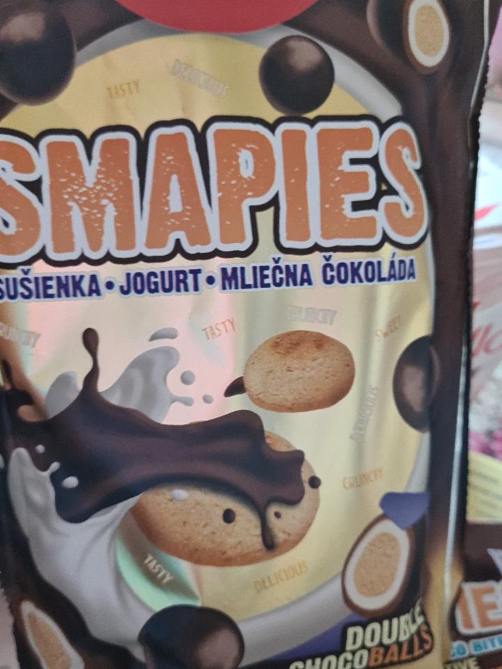 Fotografie - Smapies Double Choco Balls jogurt cokolada