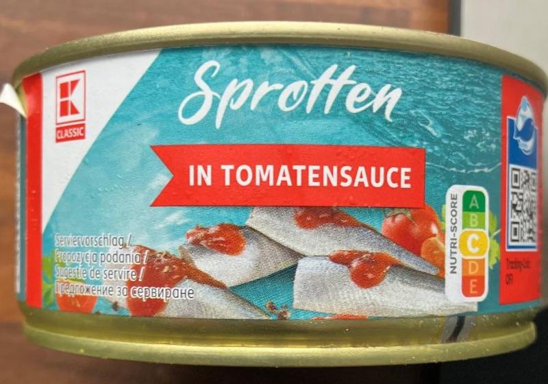 Fotografie - Sprotten in Tomatensauce K-Classic