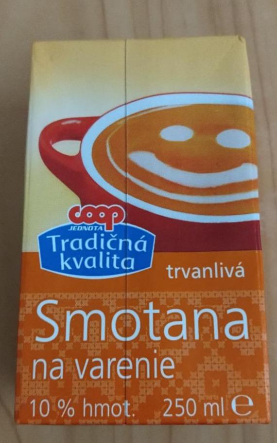 Fotografie - Smotana trvanlivá na varenie Coop