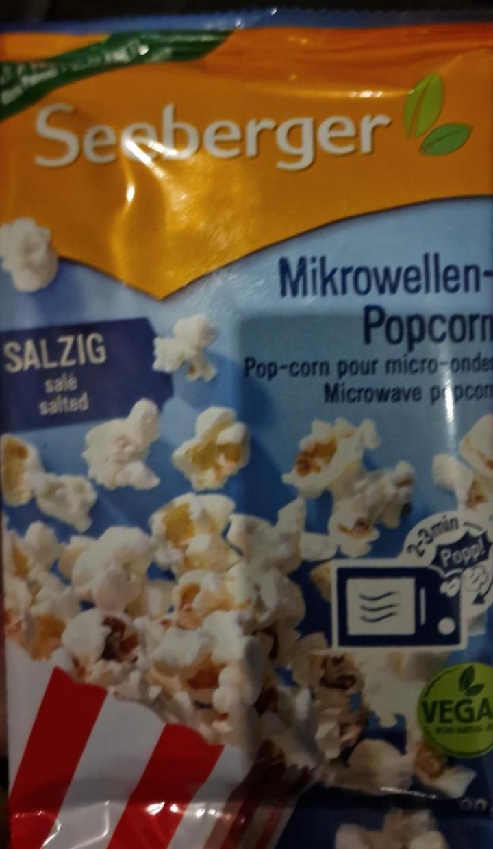 Fotografie - Mikrowellen popcorn salzig Seeberger