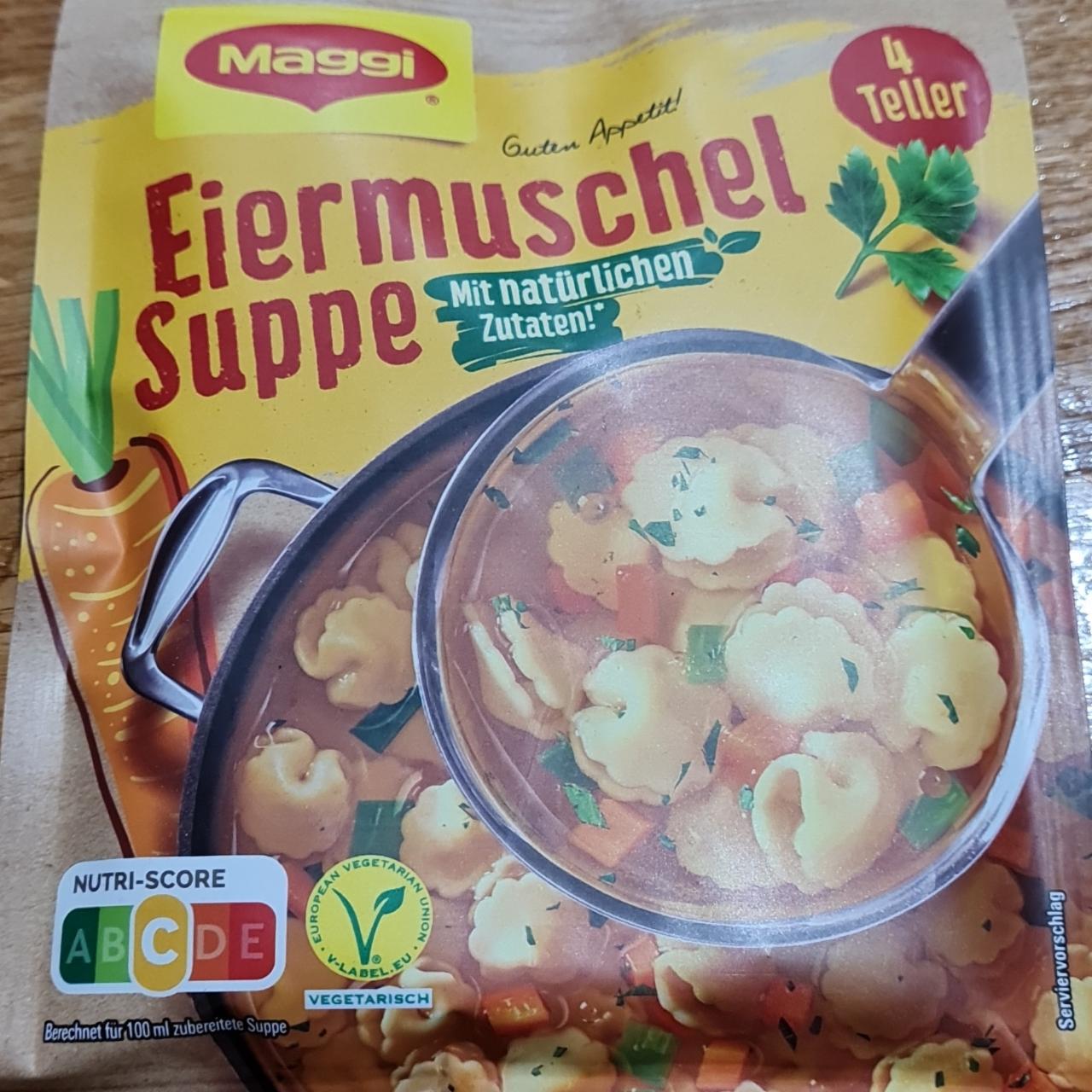 Fotografie - Eiermuschel Suppe Maggi