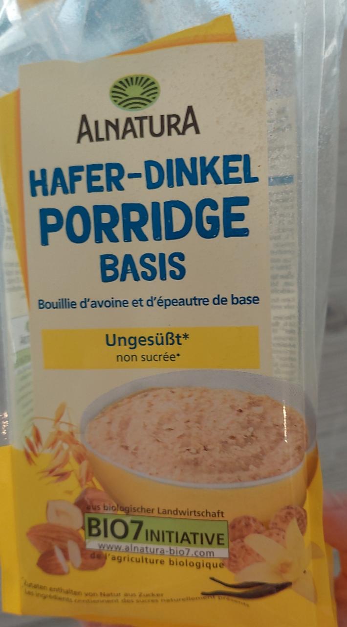 Fotografie - Hafer-dinkel Porridge Basis