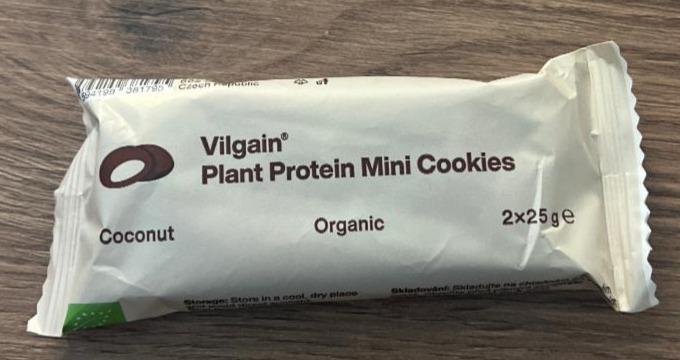 Fotografie - Plant Protein Mini Cookies Coconut Vilgain