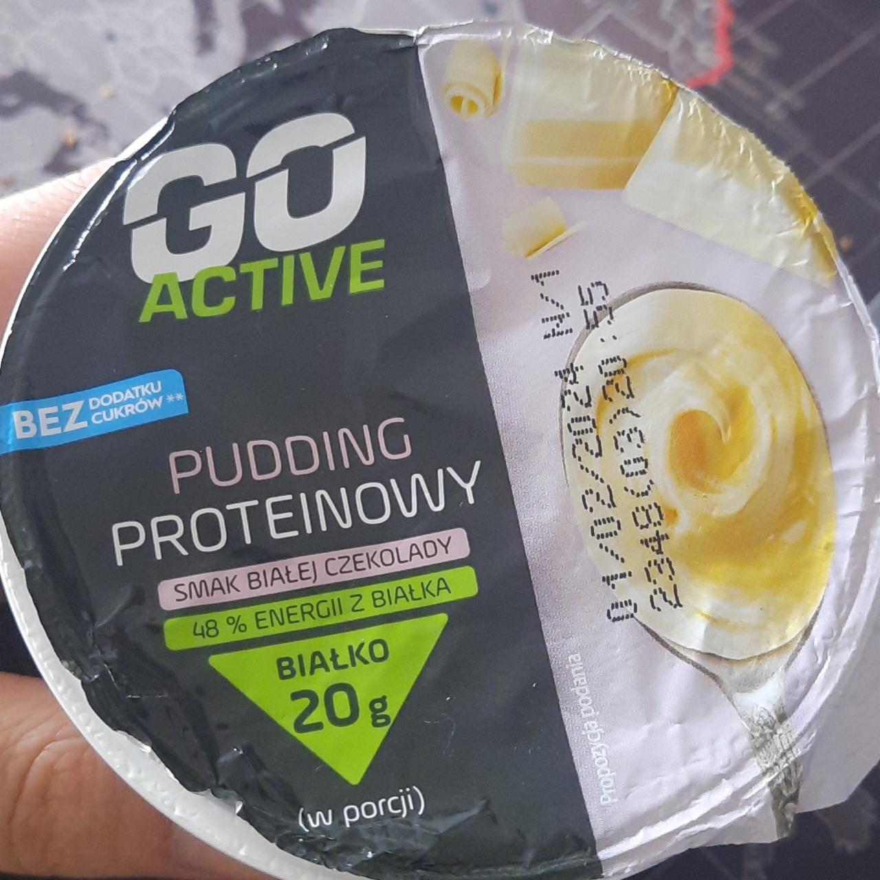 Fotografie - Pudding Proteinowy smak bialej czekolady Go active