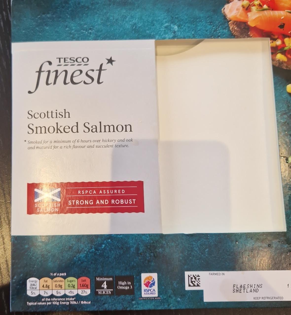 Fotografie - scottish smoked salmon 