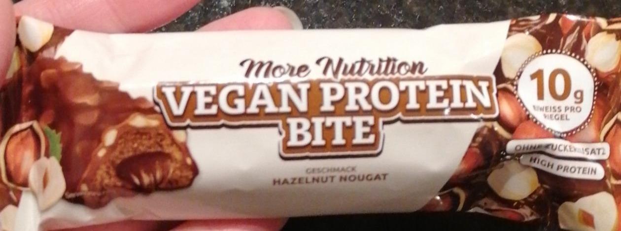 Fotografie - Vegan protein bite Hazelnut Nougat More Nutrition