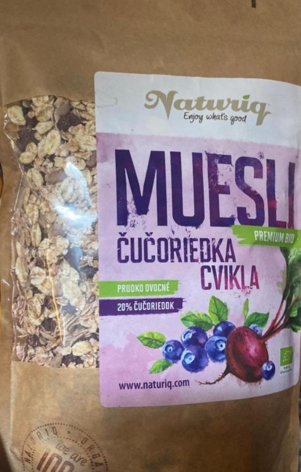 Fotografie - Muesli čučoriedka cvikla Naturiq