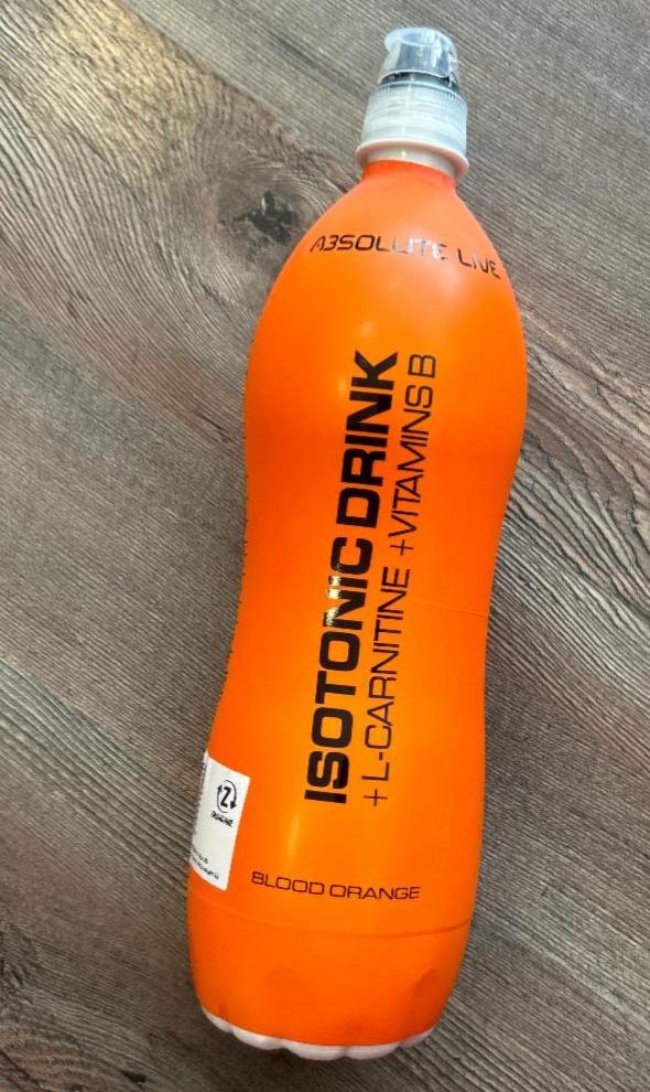 Fotografie - Isotonic Drink Blood Orange Absolute Live