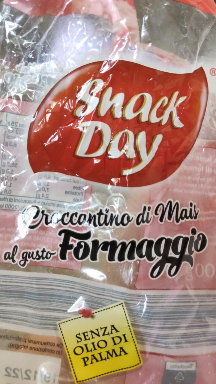 Fotografie - Croccantino di mais al gusto di formaggio Snack Day