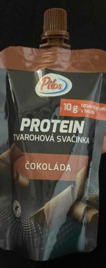 Fotografie - Protein tvarohová svačinka čokoláda Pilos