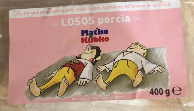 Fotografie - Losos porcia Maťko a Kubko