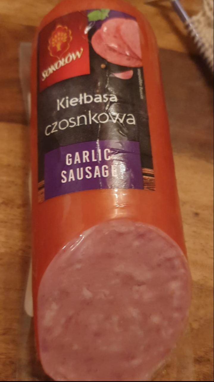 Fotografie - Kielbasa czosnkowa garlic sausage sokolow