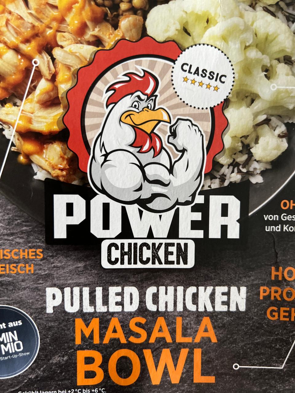 Fotografie - Pulled chicken Masala Bowl Power Chicken