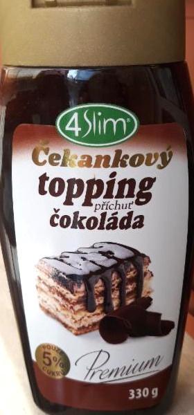 Fotografie - Čakankový topping príchuť čokoláda 4Slim