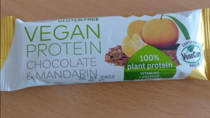 Fotografie - Vegan Protein Chocolate & Mandarin Tekmar