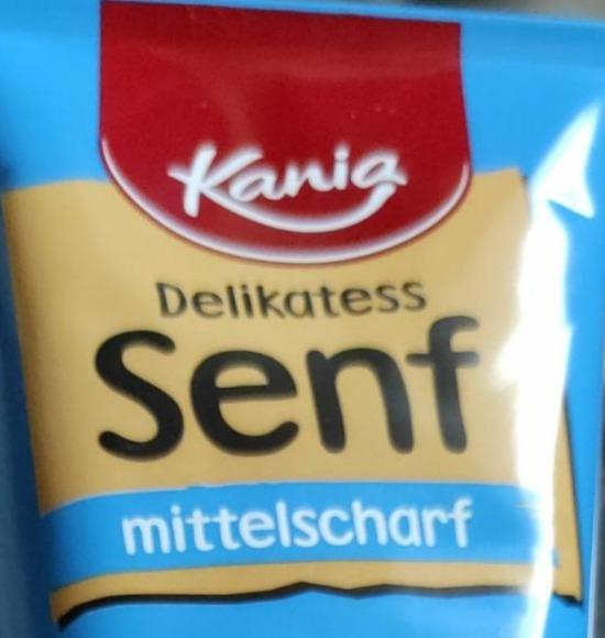 Fotografie - Delikatess Senf mittelscharf Kania