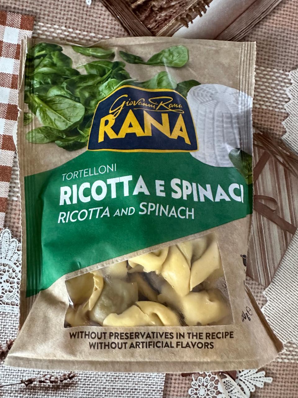 Fotografie - Tortellini Ricotta e Spinaci Giovanni Rana