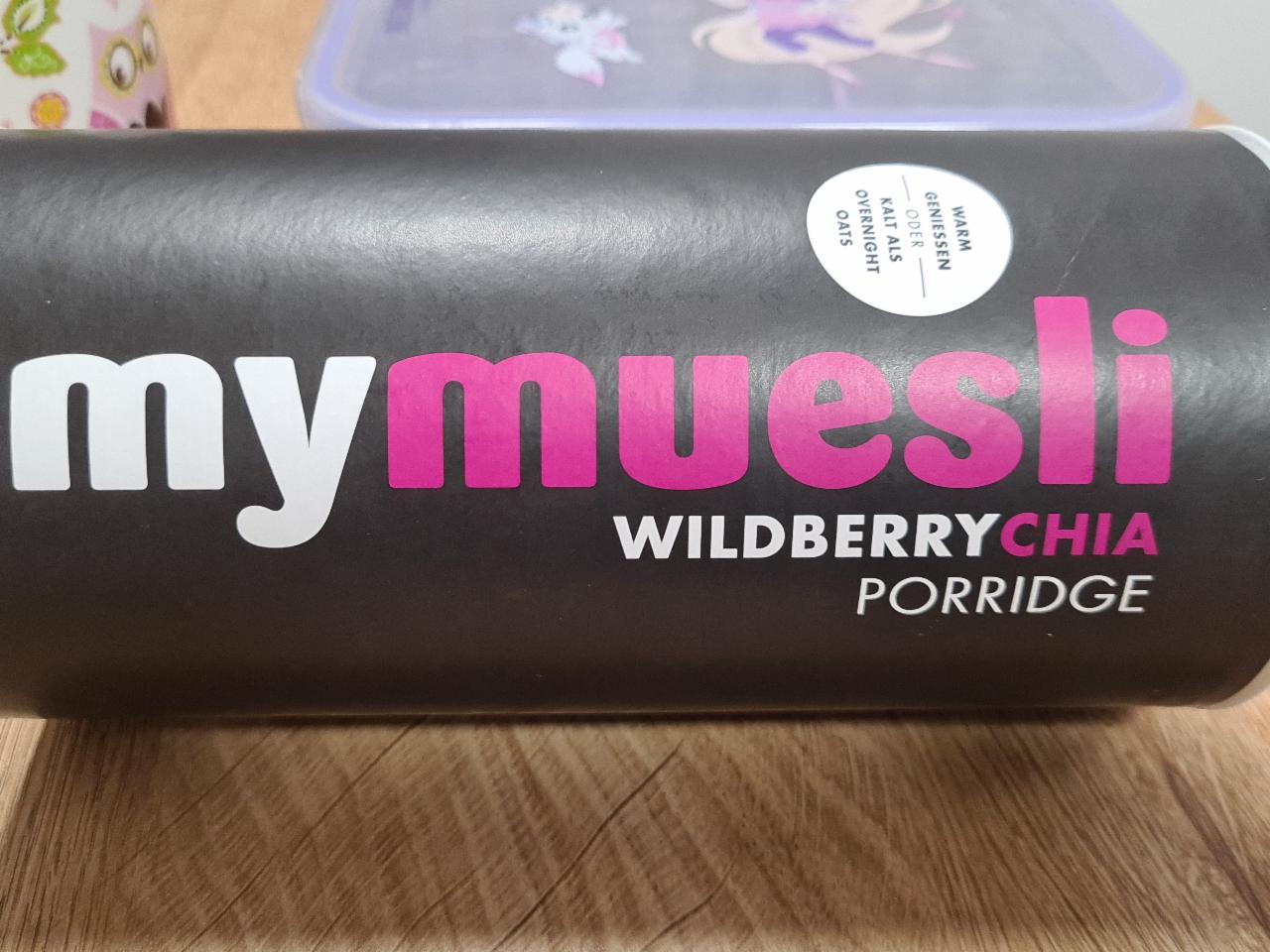 Fotografie - MyMuesli Wildberry Chia porridge