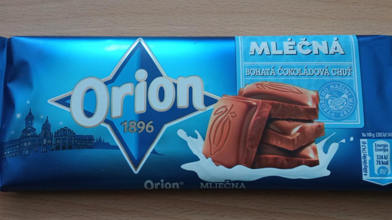 Fotografie - Orion čokoláda mliečna