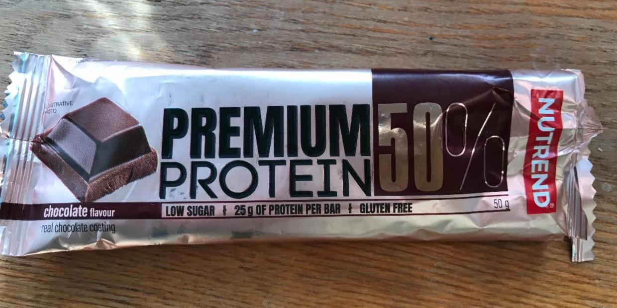 Fotografie - premium protein 50% chocolate flavour
