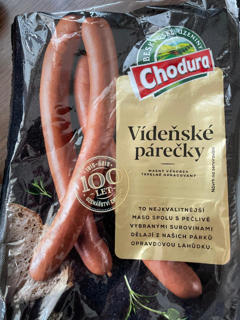 Fotografie - Vídeňské párečky Chodura