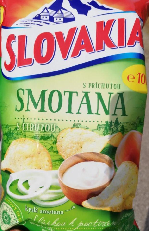 Fotografie - Slovakia smažené zemiakové lupienky s príchuťou smotana s cibuľou