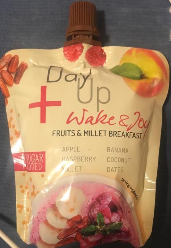 Fotografie - wake & joy fruits & millet breakfast Day up