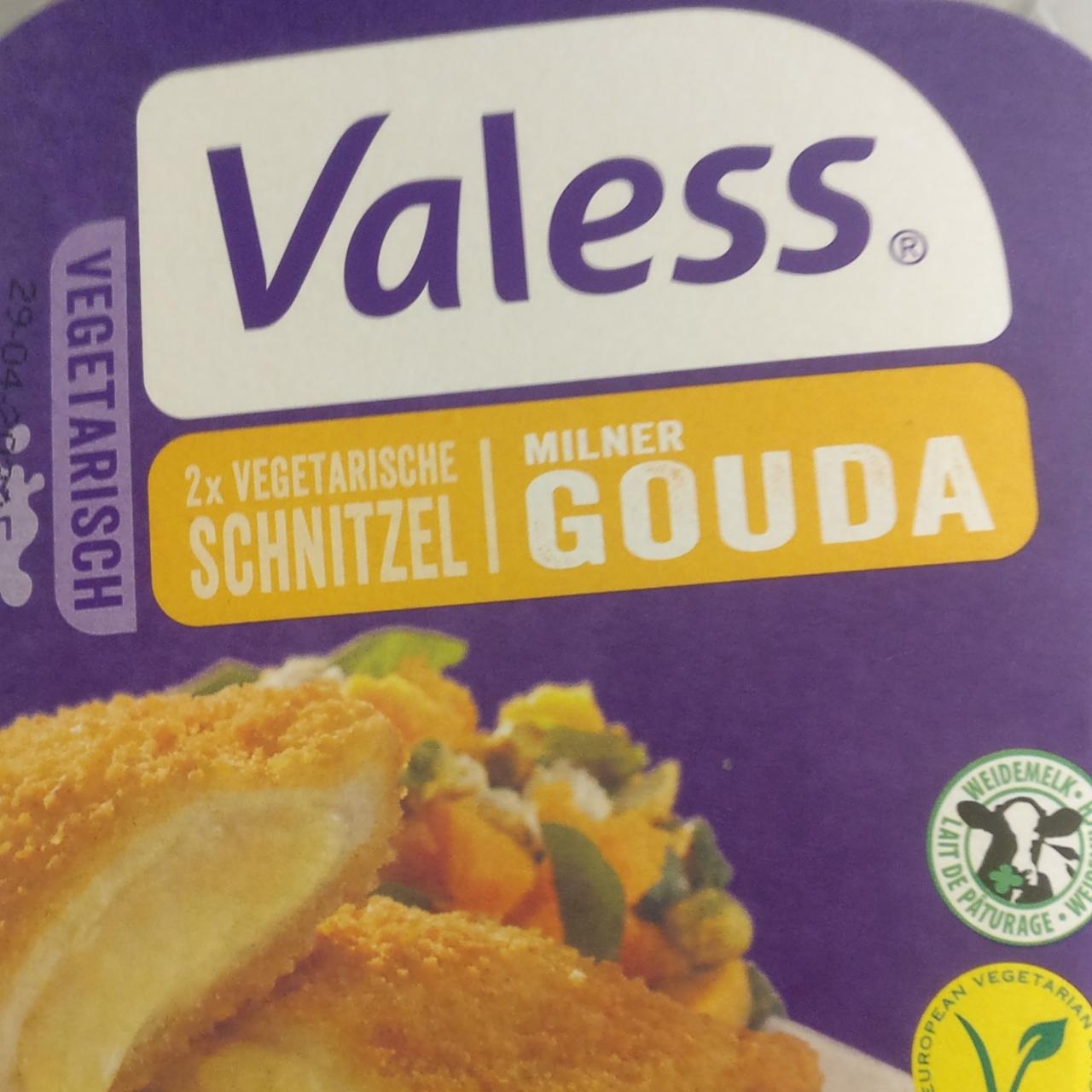 Fotografie - Vegetarische schnitzel milner gouda Valess