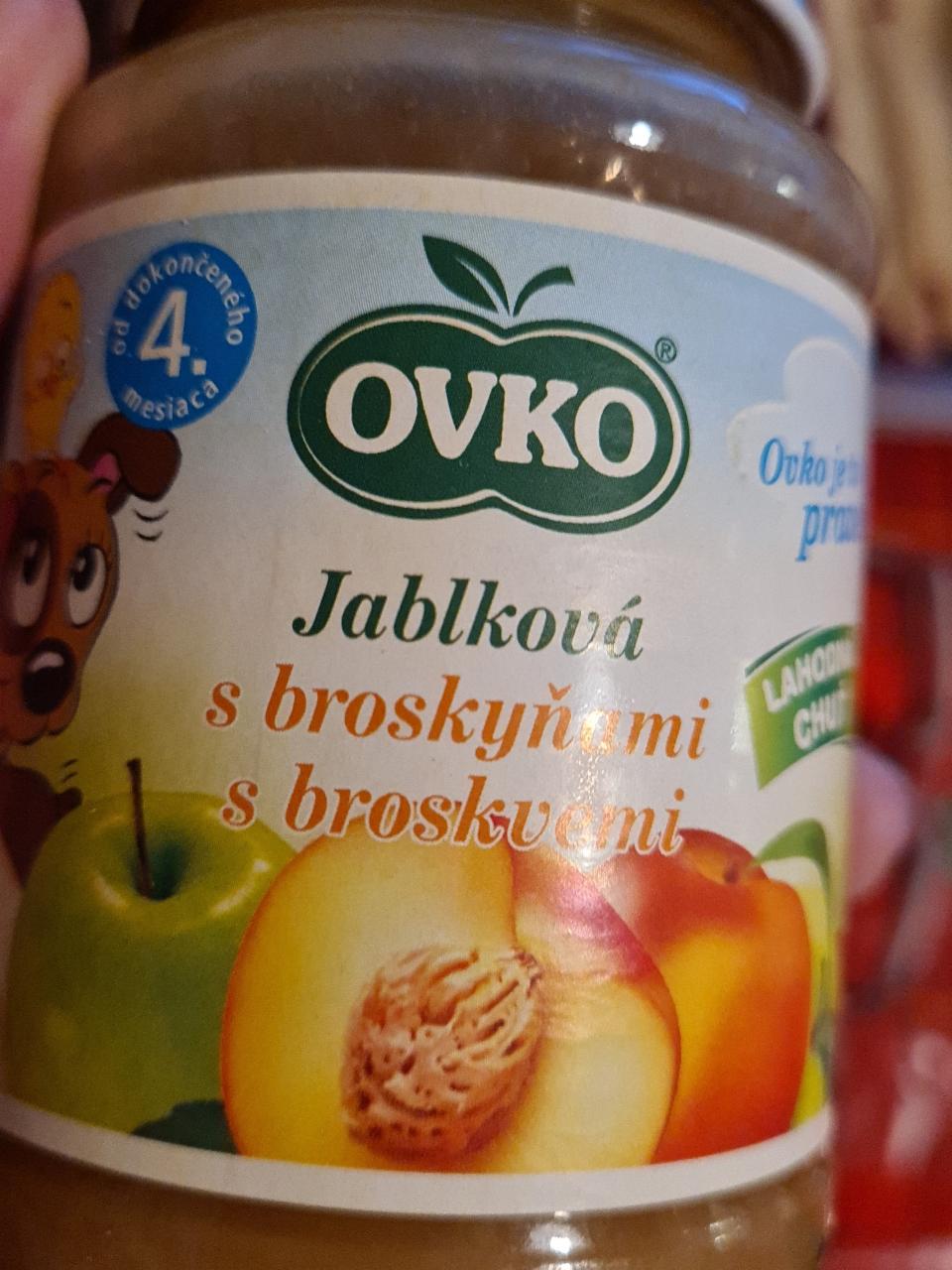 Fotografie - OVKO jablkova s broskynami