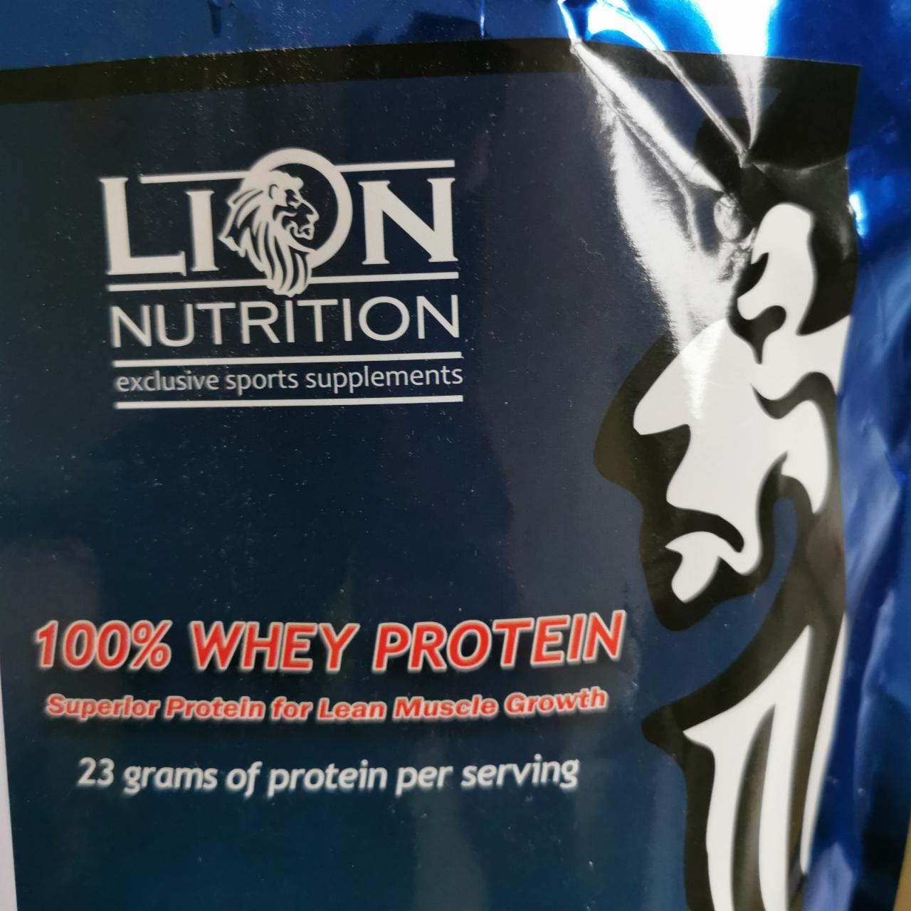 Fotografie - 100% Whey Protein Čokoláda Lion Nutrition