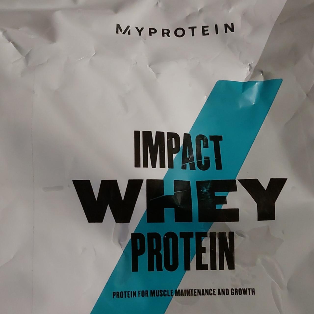 Fotografie - Impact Whey Protein Čokoláda a Banán Myprotein