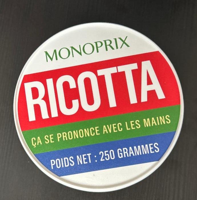 Fotografie - Ricotta Monoprix