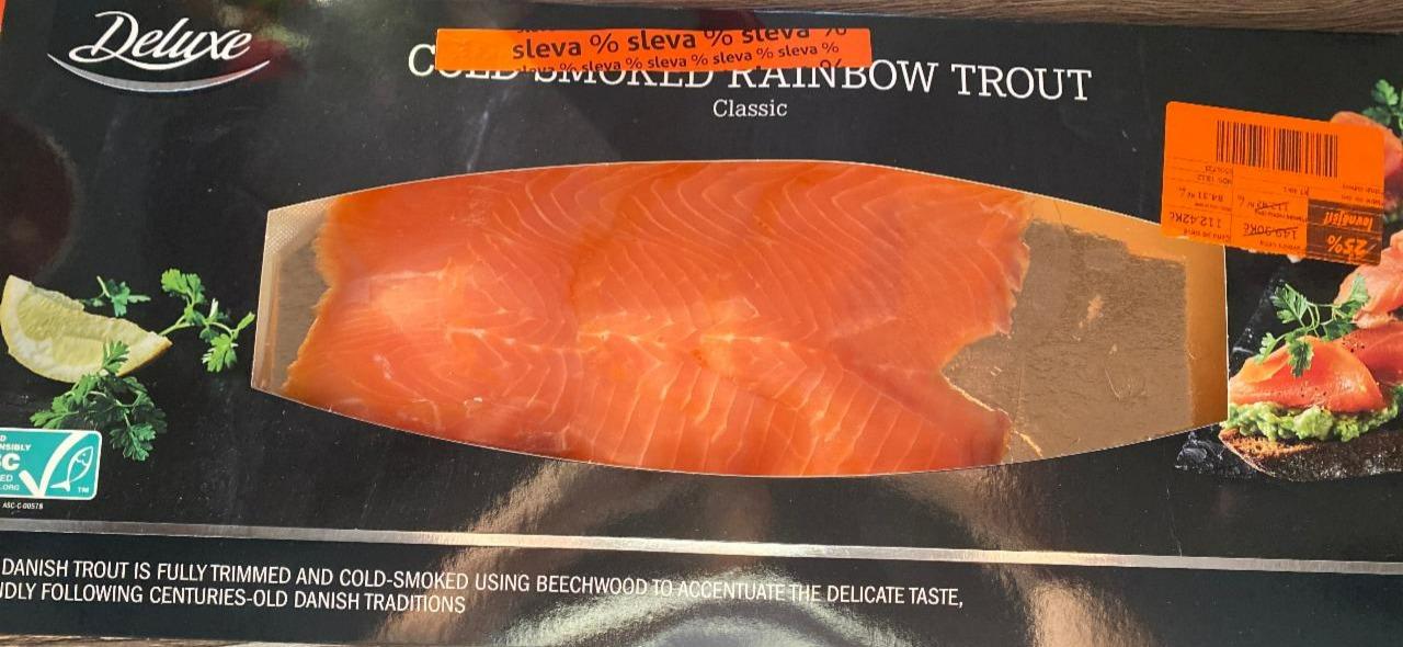 Fotografie - Cold-smoked rainbow trout Deluxe