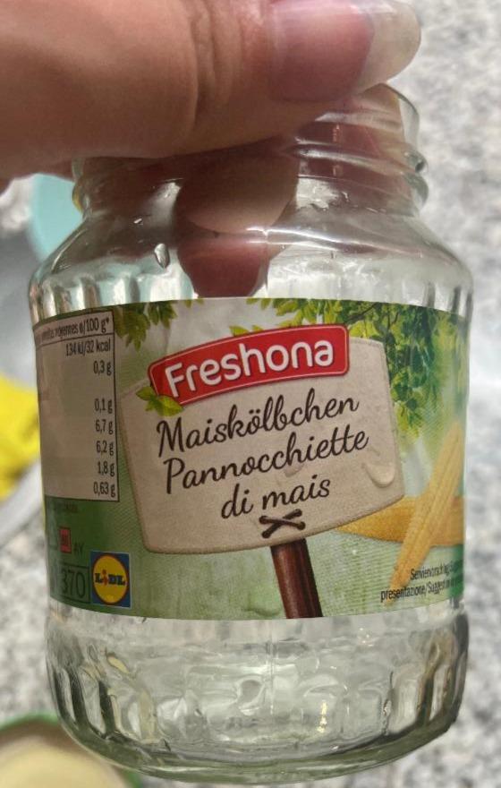 Fotografie - Maiskölbchen pannocchiette di mais Freshona