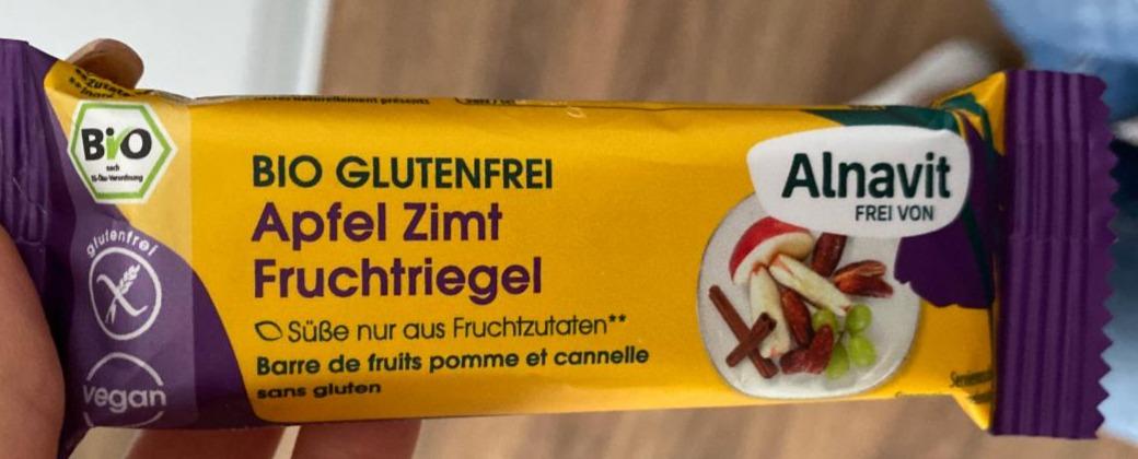 Fotografie - Apfel Zimt Fruchtriegel Alnavit