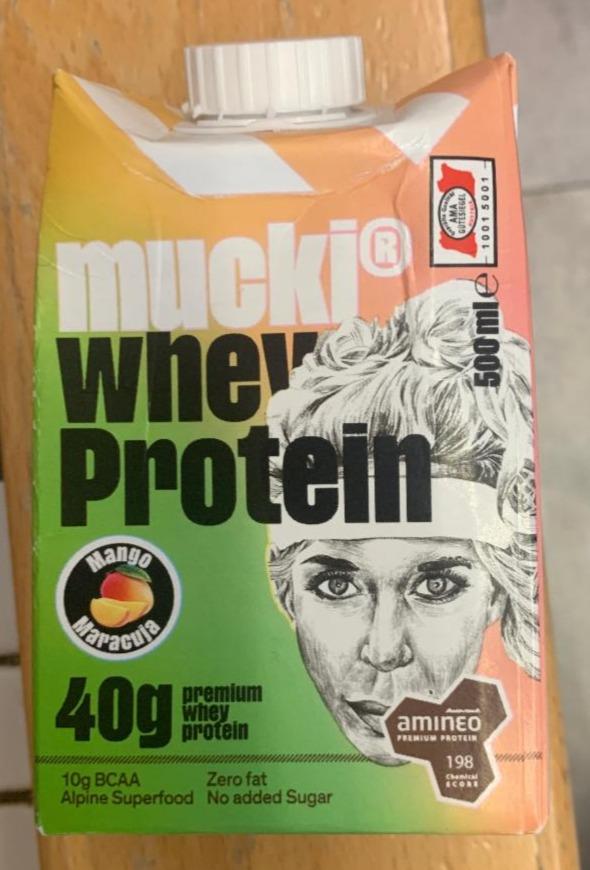 Fotografie - Whey Protein Mango-Maracuja Mucki