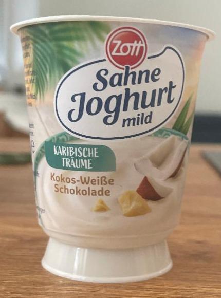 Fotografie - Sahne Joghurt mild Karibische Träume Zott