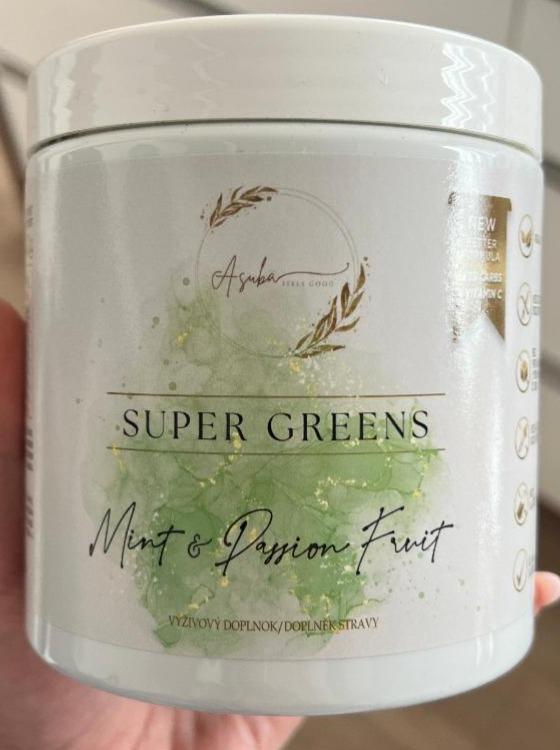 Fotografie - Super Greens Mint & Passion Fruit