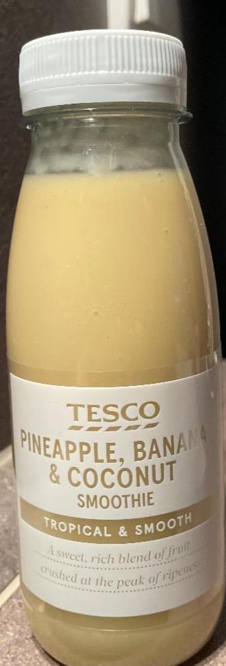 Fotografie - Ananas, banan a kokos smoothie Tesco