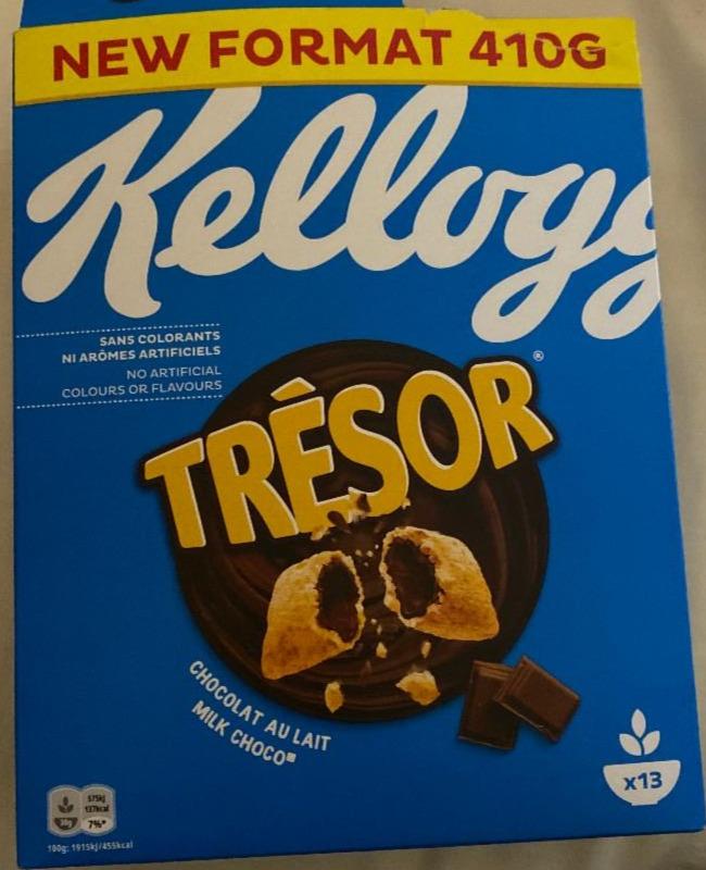 Fotografie - Trésor Chocolat au lait Milk Choco Kellogg's