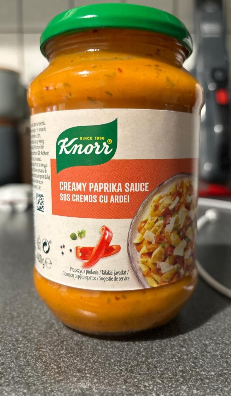 Fotografie - Creamy Paprika Sauce Knorr