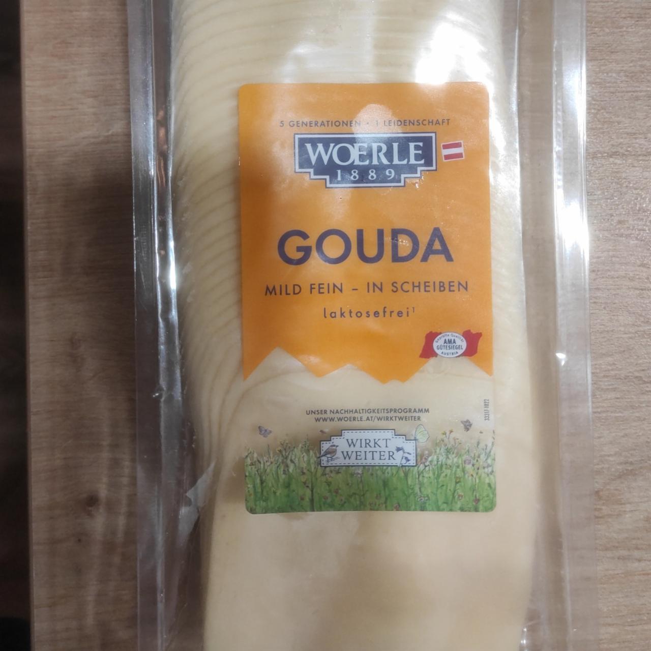 Fotografie - Gouda mild fein in scheissen Woerle