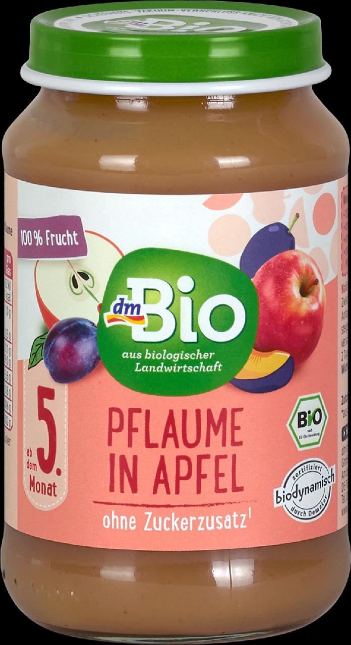 Fotografie - Pflaume in Apfel dmBio